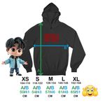 Fashion, accesorii si bijuterii - Copii - Imbracaminte copii - Pulovere si hanorace copii - Hanorac Copii Fete Empathy NCT Kpop Merch, negru, marime XS Copii - Infinity.ro