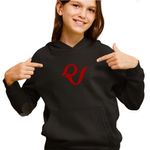 Fashion, accesorii si bijuterii - Copii - Imbracaminte copii - Pulovere si hanorace copii - Hanorac Copii Fete Red Velvet Merch Kpop, negru, marime XS Copii - Infinity.ro