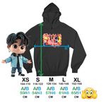 Fashion, accesorii si bijuterii - Copii - Imbracaminte copii - Pulovere si hanorace copii - Hanorac Copii Baieti Red Velvet Kpop Merch, negru, marime XS Copii - Infinity.ro