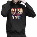 Fashion, accesorii si bijuterii - Copii - Imbracaminte copii - Pulovere si hanorace copii - Hanorac Copii Baieti BlackPink Party Kpop Merch, negru, marime XS Copii - Infinity.ro