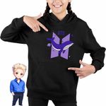 Fashion, accesorii si bijuterii - Copii - Imbracaminte copii - Pulovere si hanorace copii - Hanorac Copii Fete Kpop BTS Universe Whale, negru, marime XS Copii - Infinity.ro