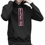 Fashion, accesorii si bijuterii - Copii - Imbracaminte copii - Pulovere si hanorace copii - Hanorac Copii Baieti BlackPink Vibe Kpop Merch, negru, marime XS Copii - Infinity.ro