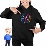 Fashion, accesorii si bijuterii - Copii - Imbracaminte copii - Pulovere si hanorace copii - Hanorac Copii Fete Stray Kids Vibe Kpop Merch, negru, marime XS Copii - Infinity.ro