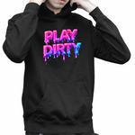 Fashion, accesorii si bijuterii - Copii - Imbracaminte copii - Pulovere si hanorace copii - Hanorac Copii Baieti Play Dirty Kpop Jeon Somi, negru, marime XS Copii - Infinity.ro