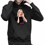 Fashion, accesorii si bijuterii - Copii - Imbracaminte copii - Pulovere si hanorace copii - Hanorac Copii Baieti Jeon Somi Merch Kpop, negru, marime XS Copii - Infinity.ro