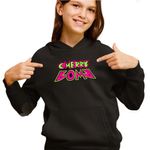 Fashion, accesorii si bijuterii - Copii - Imbracaminte copii - Pulovere si hanorace copii - Hanorac Copii Fete NCT Cherry Bomb Kpop Merch, negru, marime XS Copii - Infinity.ro