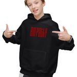 Fashion, accesorii si bijuterii - Copii - Imbracaminte copii - Pulovere si hanorace copii - Hanorac Copii Baieti Empathy NCT Kpop Merch, negru, marime XS Copii - Infinity.ro