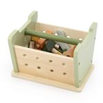 Jucarii, Copii si Bebe - Jucarii si jocuri - Jucarii de rol - Ateliere si bancuri de lucru - Set cutie scule Viga PolarB, lemn, 21 piese, multicolor KID442490 - Infinity.ro