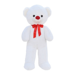 Jucarii, Copii si Bebe - Jucarii si jocuri - Jucarii de plus - Ursulet de plus alb, 40-60cm - Infinity.ro