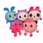 Jucarii, Copii si Bebe - Jucarii si jocuri - Jucarii de plus - Set De Jucarii de plus BabyRiki, 5 figurine - Infinity.ro