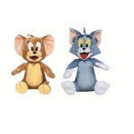 Jucarii, Copii si Bebe - Jucarii si jocuri - Jucarii de plus - Set de jucarii de plus Tom si Jerry, multicolor, 25 cm - Infinity.ro