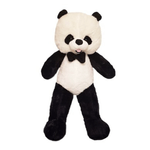Jucarii, Copii si Bebe - Jucarii si jocuri - Jucarii de plus - Urs De Plus Panda cu papion 110-130 cm - Infinity.ro