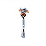Ingrijire personala si Cosmetice - Aparate & accesorii ingrijire personala - Aparate de ras si tuns - Aparate de ras clasice - Aparat de Ras Gillette SkinGuard Sensitive Power, 2 Lame, Micropulsatii, Maner + 1 Rezerva - Infinity.ro