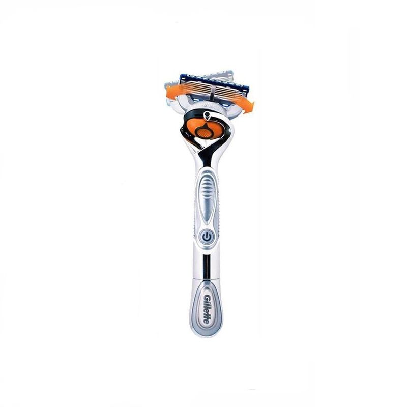 Ingrijire personala si Cosmetice - Aparate & accesorii ingrijire personala - Aparate de ras si tuns - Aparate de ras clasice - Aparat de Ras Gillette SkinGuard Sensitive Power, 2 Lame, Micropulsatii, Maner + 1 Rezerva - Infinity.ro
