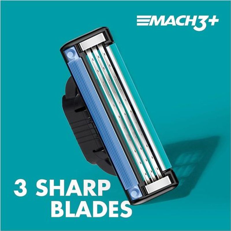 Ingrijire personala si Cosmetice - Aparate & accesorii ingrijire personala - Aparate de ras si tuns - Accesorii aparate de ras - Rezerve Aparat de Ras Gillette Mach3 Manual, 3 Lame, Set 12 Bucati - Infinity.ro
