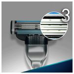 Ingrijire personala si Cosmetice - Aparate & accesorii ingrijire personala - Aparate de ras si tuns - Accesorii aparate de ras - Rezerve Aparat de Ras Gillette Mach3 Manual, 3 Lame, Set 12 Bucati - Infinity.ro