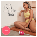 Ingrijire personala si Cosmetice - Aparate & accesorii ingrijire personala - Epilatoare si accesorii - Epilatoare - Epilator Braun Silk-épil 3 3-202 cu 20 Pensete MicroGrip, SmartLight, 2 Viteze si Trimmer, Fucsia - Infinity.ro