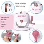 Casa si Gradina - Decoratiuni - DIY - Articole mercerie - Masinuta de tricotat pentru copii si adulti, 22 ace, accesorii, tricotare circulara/plana, tensiometru fir, DIY - Infinity.ro