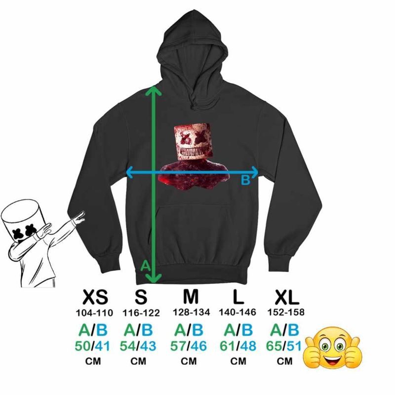 Fashion, accesorii si bijuterii - Copii - Imbracaminte copii - Pulovere si hanorace copii - Hanorac Copii Baieti Marshmello Horror Fnaf Halloween, negru, marime XS Copii - Infinity.ro
