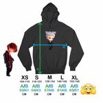 Fashion, accesorii si bijuterii - Copii - Imbracaminte copii - Pulovere si hanorace copii - Hanorac Copii Fete Taemin Korea Saja Boys, negru, marime XS Copii - Infinity.ro