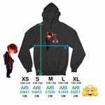 Fashion, accesorii si bijuterii - Copii - Imbracaminte copii - Pulovere si hanorace copii - Hanorac Copii Fete Taemin K-Pop Demon, negru, marime XS Copii - Infinity.ro