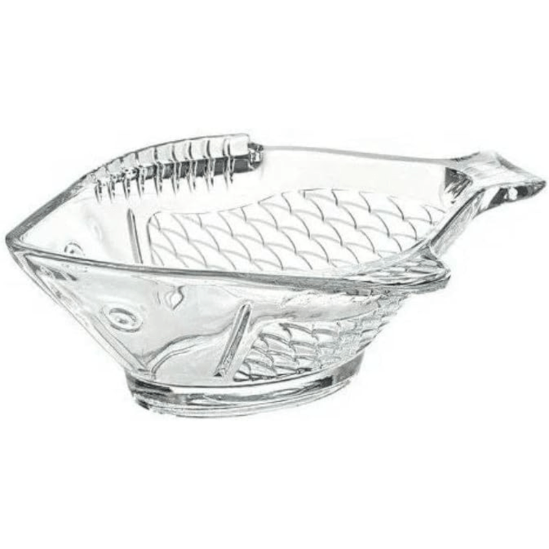 Casa si Gradina - Bucatarie si vesela - Vesela si tacamuri - Farfurii si boluri - Set 6 boluri din sticla transparenta in forma de peste 140 ml pentru deserturi si sosuri - Infinity.ro