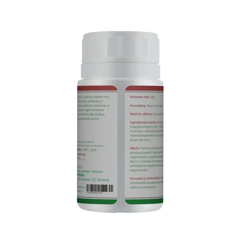 Ingrijire personala si Cosmetice - Sanatate si wellness - Suplimente alimentare - Alte suplimente alimentare - Maca Extract 60 capsule - Infinity.ro