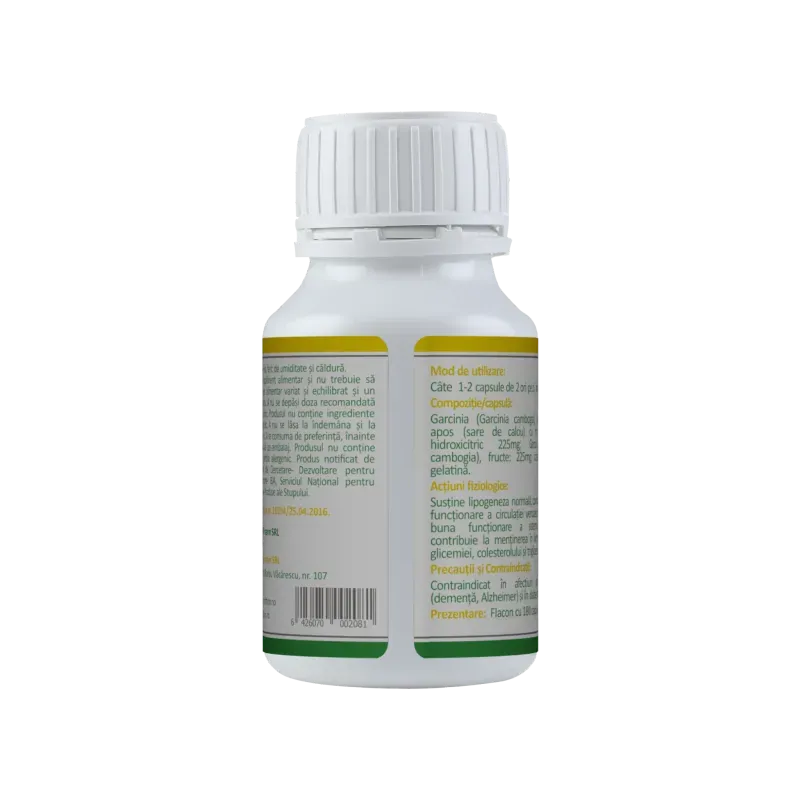 Ingrijire personala si Cosmetice - Sanatate si wellness - Suplimente alimentare - Alte suplimente alimentare - Garcinia Extract Forte 180 capsule - Infinity.ro
