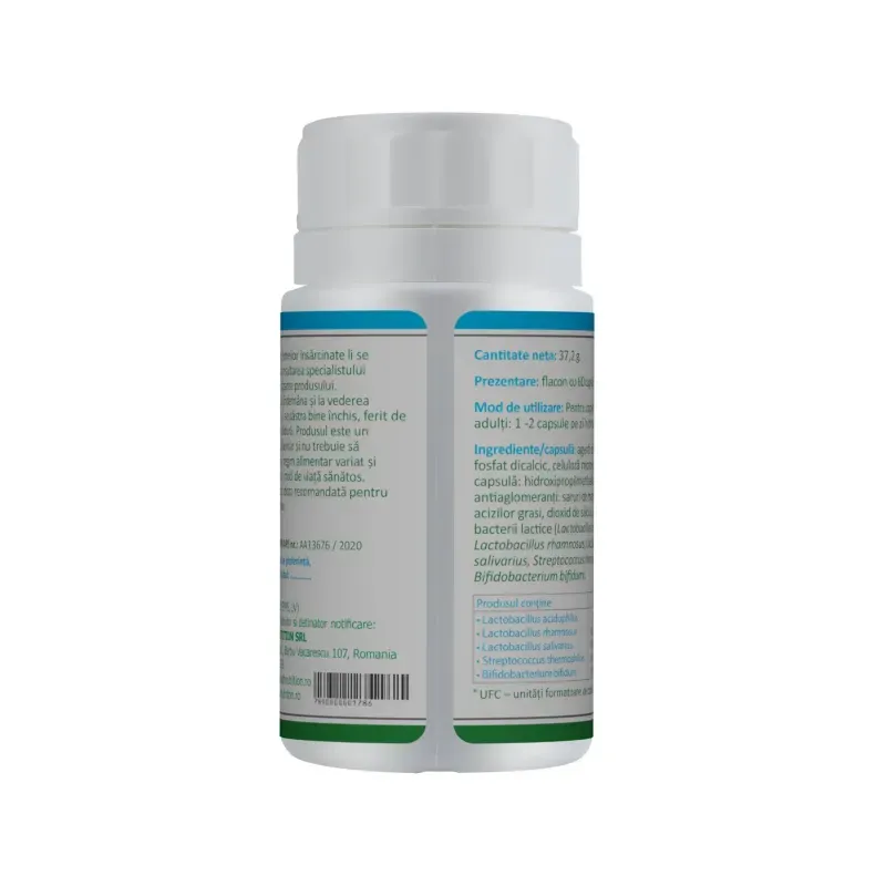 Ingrijire personala si Cosmetice - Sanatate si wellness - Suplimente alimentare - Alte suplimente alimentare - Probiotic complex 60 capsule - Infinity.ro