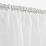 Casa si Gradina - Textile si covoare - Perdele si draperii - Perdele - Perdea cu Rejansa Faux Silk, Off White, 135x260cm - Infinity.ro