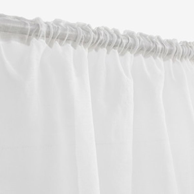 Casa si Gradina - Textile si covoare - Perdele si draperii - Perdele - Perdea cu Rejansa Faux Silk, Off White, 135x260cm - Infinity.ro