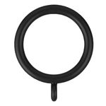 Casa si Gradina - Textile si covoare - Perdele si draperii - Accesorii perdele si draperii - Inele din Plastic Negru pentru Perdea, 10 buc, 3.2 cm - Infinity.ro