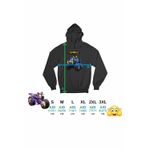 Fashion, accesorii si bijuterii - Barbati - Imbracaminte - Hanorace barbati - Hanorac Barbati Batwheels Buff Battruck Batroti Batman Desene, negru, marime 3XL - Infinity.ro