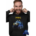 Fashion, accesorii si bijuterii - Barbati - Imbracaminte - Hanorace barbati - Hanorac Barbati Batwheels Buff Battruck Batroti Batman Desene, negru, marime 3XL - Infinity.ro