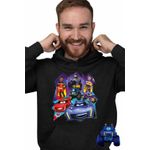 Fashion, accesorii si bijuterii - Barbati - Imbracaminte - Hanorace barbati - Hanorac Barbati Batwheels Batman Robin Batgirl Batroti Legende, negru, marime S - Infinity.ro