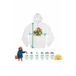 Fashion, accesorii si bijuterii - Barbati - Imbracaminte - Hanorace barbati - Hanorac Barbati Paddington Winnie the Pooh Franklin Testoasa, alb, marime L - Infinity.ro