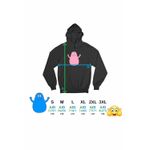 Fashion, accesorii si bijuterii - Barbati - Imbracaminte - Hanorace barbati - Hanorac Barbati Barbapapa Desene Animate, negru, marime XL - Infinity.ro