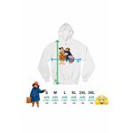 Fashion, accesorii si bijuterii - Barbati - Imbracaminte - Hanorace barbati - Hanorac Barbati Paddington Flintstone Peppa Pig Purcelus, alb, marime XL - Infinity.ro