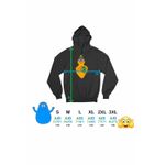 Fashion, accesorii si bijuterii - Barbati - Imbracaminte - Hanorace barbati - Hanorac Barbati Barbalib Barbapapa Nerd Barbaletta, negru, marime 2XL - Infinity.ro