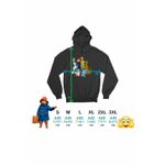 Fashion, accesorii si bijuterii - Barbati - Imbracaminte - Hanorace barbati - Hanorac Barbati Paddington Scooby Doo Bugs Bunny Bingo Bluey Blue, negru, marime 3XL - Infinity.ro