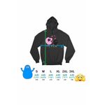 Fashion, accesorii si bijuterii - Barbati - Imbracaminte - Hanorace barbati - Hanorac Barbati Barbapapa Barbamama Love, negru, marime 3XL - Infinity.ro