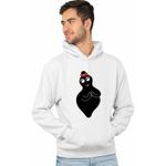 Fashion, accesorii si bijuterii - Barbati - Imbracaminte - Hanorace barbati - Hanorac Barbati Barbamama Barbapapa, alb, marime XL - Infinity.ro