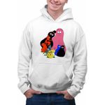Fashion, accesorii si bijuterii - Barbati - Imbracaminte - Hanorace barbati - Hanorac Barbati Barbapapa Familie Aventuri, alb, marime L - Infinity.ro