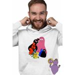 Fashion, accesorii si bijuterii - Barbati - Imbracaminte - Hanorace barbati - Hanorac Barbati Barbapapa Familie Aventuri, alb, marime L - Infinity.ro