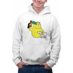 Fashion, accesorii si bijuterii - Barbati - Imbracaminte - Hanorace barbati - Hanorac Barbati Barbazoo Barbapapa Barbabee, alb, marime XL - Infinity.ro