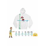 Fashion, accesorii si bijuterii - Barbati - Imbracaminte - Hanorace barbati - Hanorac Barbati Paw Patrol Marshall Patrula Catelusilor Politist, alb, marime M - Infinity.ro