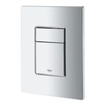 Casa si Gradina - Sanitare - Obiecte sanitare - Accesorii vase de toaleta - Clapeta WC Grohe 38966000, 156 mm, 197 mm, functie eco, verticala, orizontala, incastrat pentru tip rezervor, Crom - Infinity.ro