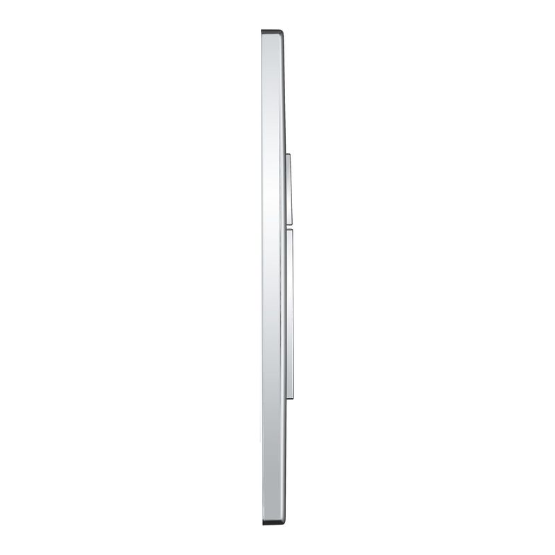 Casa si Gradina - Sanitare - Obiecte sanitare - Accesorii vase de toaleta - Clapeta WC Grohe 38966000, 156 mm, 197 mm, functie eco, verticala, orizontala, incastrat pentru tip rezervor, Crom - Infinity.ro