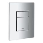 Casa si Gradina - Sanitare - Obiecte sanitare - Accesorii vase de toaleta - Clapeta WC Grohe 38966000, 156 mm, 197 mm, functie eco, verticala, orizontala, incastrat pentru tip rezervor, Crom - Infinity.ro