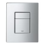 Casa si Gradina - Sanitare - Obiecte sanitare - Accesorii vase de toaleta - Clapeta WC Grohe 38966000, 156 mm, 197 mm, functie eco, verticala, orizontala, incastrat pentru tip rezervor, Crom - Infinity.ro